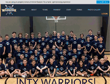 Tablet Screenshot of ntxwarriors.com